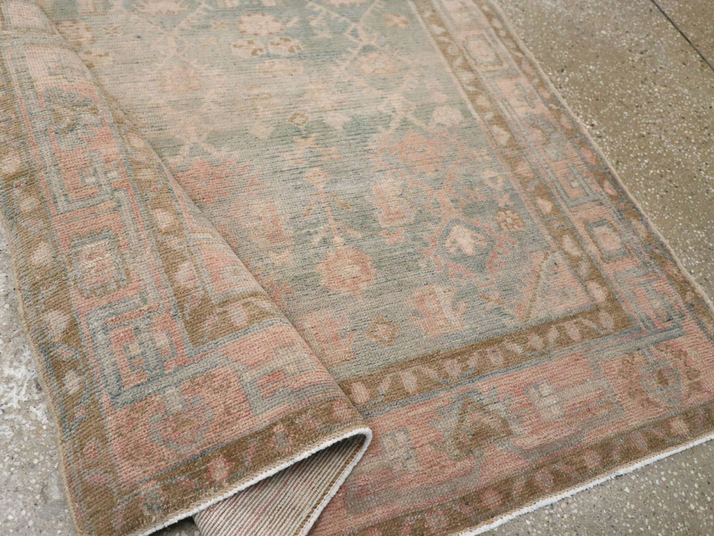 Vintage Persian Malayer Accent Rug, No.29968 - Galerie Shabab