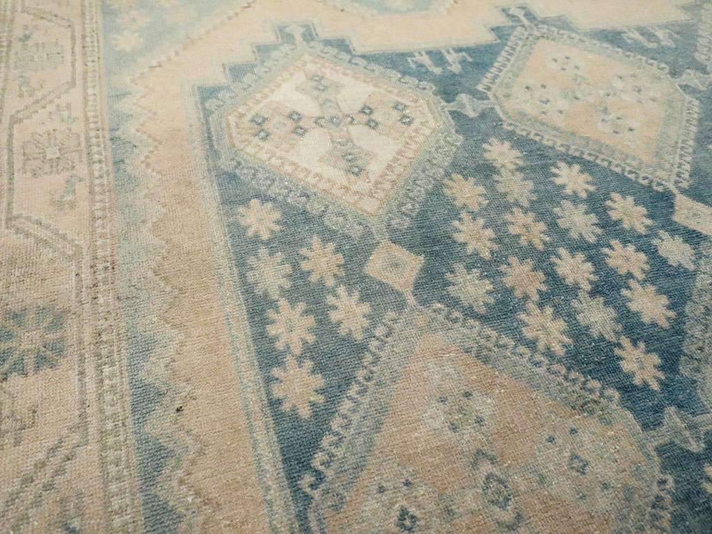 Vintage Persian Afshar Accent Rug, No.29969 - Galerie Shabab