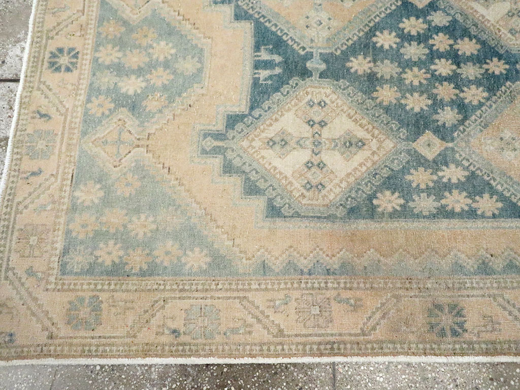 Vintage Persian Afshar Accent Rug, No.29969 - Galerie Shabab