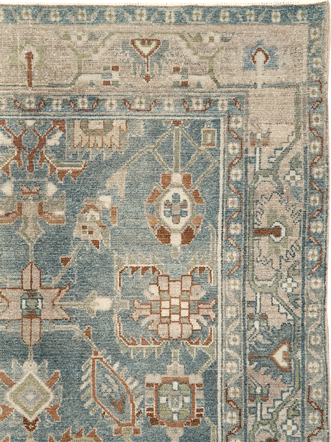 Vintage Persian Malayer Accent Rug, No.29970 - Galerie Shabab