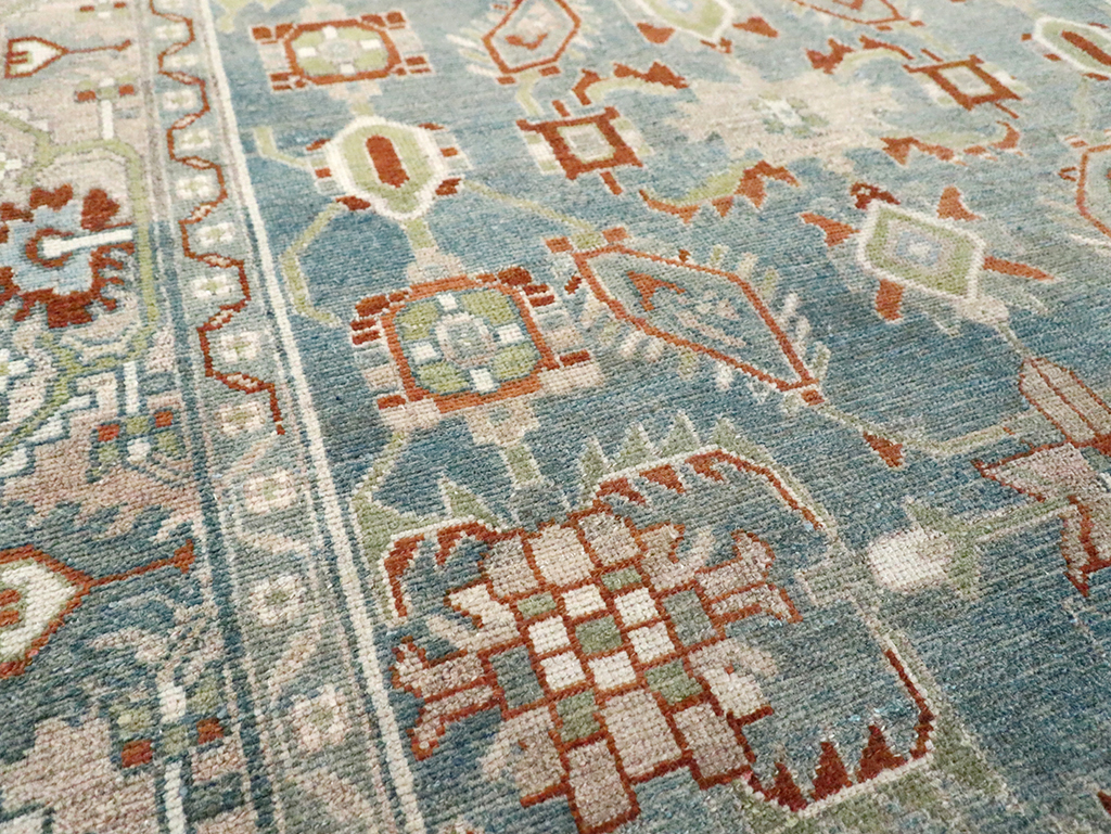 Vintage Persian Malayer Accent Rug, No.29970 - Galerie Shabab