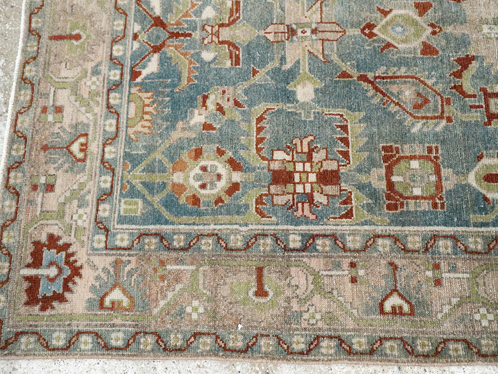 Vintage Persian Malayer Accent Rug, No.29970 - Galerie Shabab