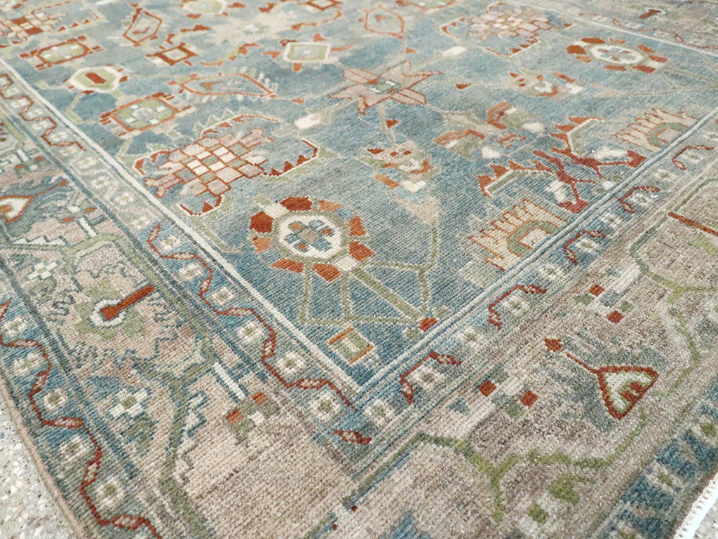Vintage Persian Malayer Accent Rug, No.29970 - Galerie Shabab