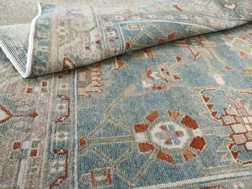 Vintage Persian Malayer Accent Rug, No.29970 - Galerie Shabab