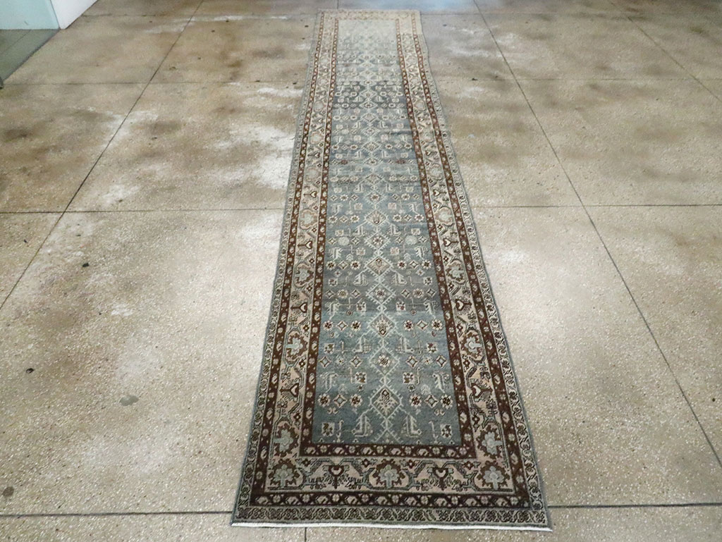Vintage Persian Malayer Long Runner, No.29973 - Galerie Shabab
