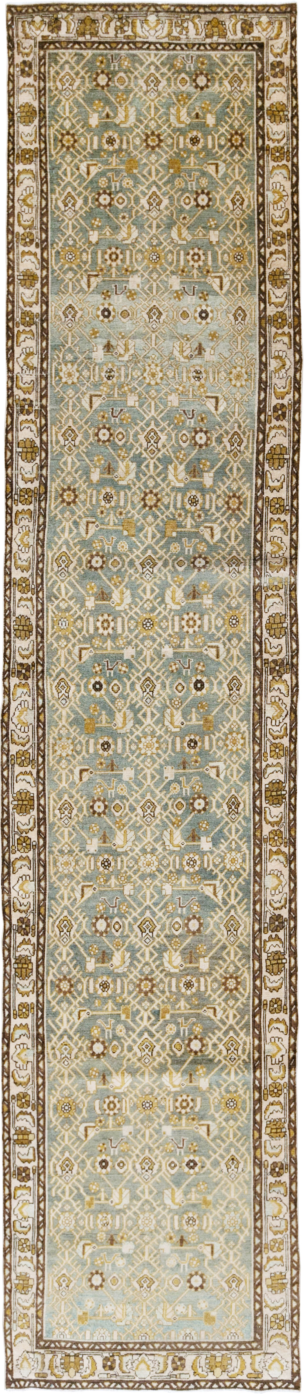 Vintage Persian Malayer Runner, No.29974 - Galerie Shabab