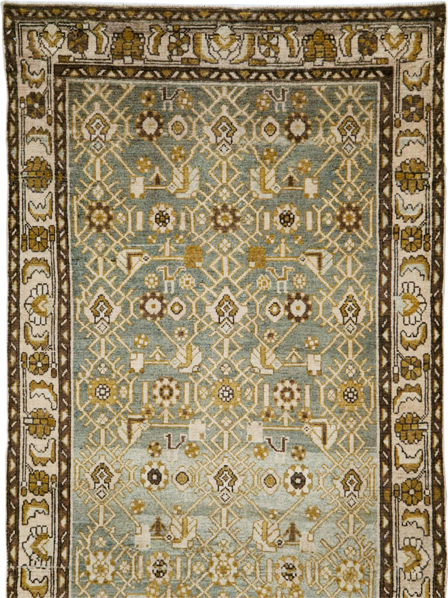 Vintage Persian Malayer Runner, No.29974 - Galerie Shabab