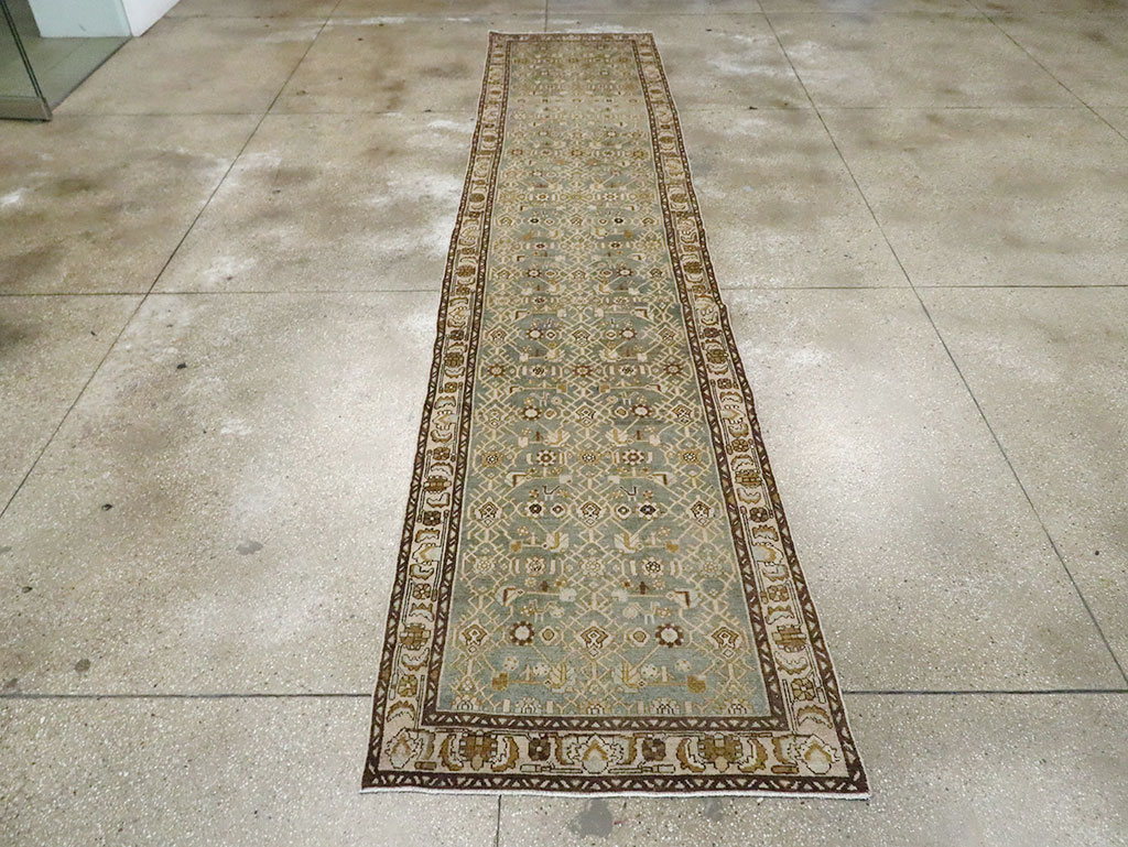 Vintage Persian Malayer Runner, No.29974 - Galerie Shabab