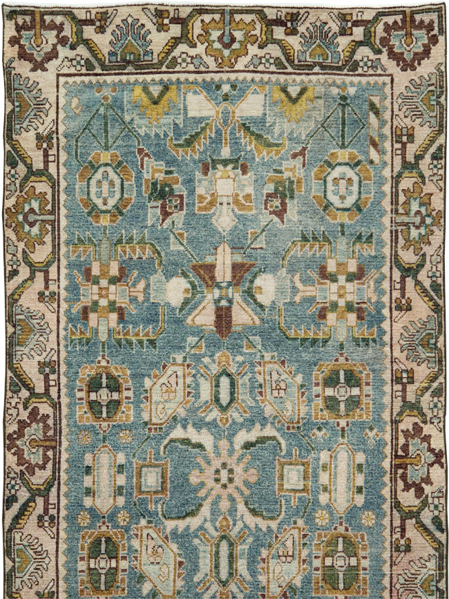 Vintage Persian Malayer Long Runner, No.29976 - Galerie Shabab