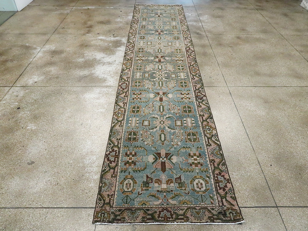 Vintage Persian Malayer Long Runner, No.29976 - Galerie Shabab