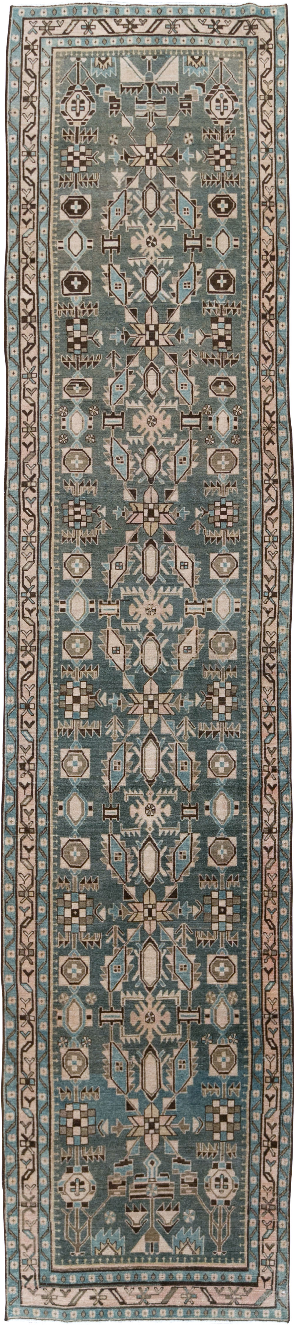 Vintage Persian Malayer Runner, No.29977 - Galerie Shabab