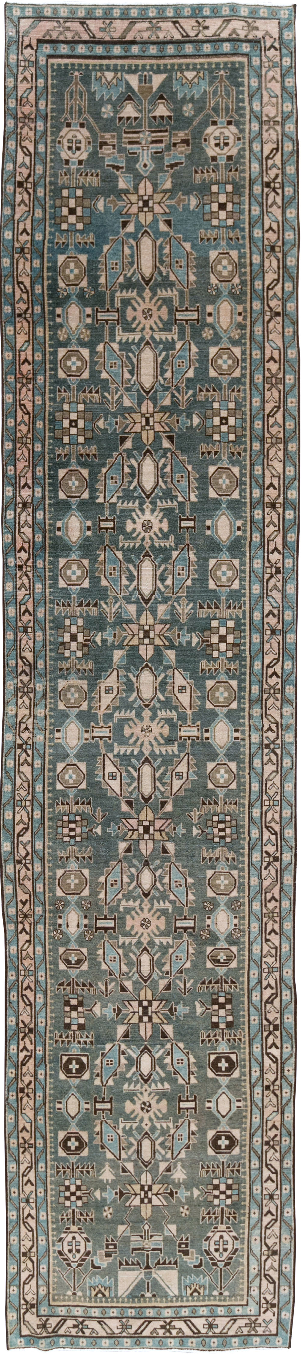 Vintage Persian Malayer Runner, No.29977 - Galerie Shabab