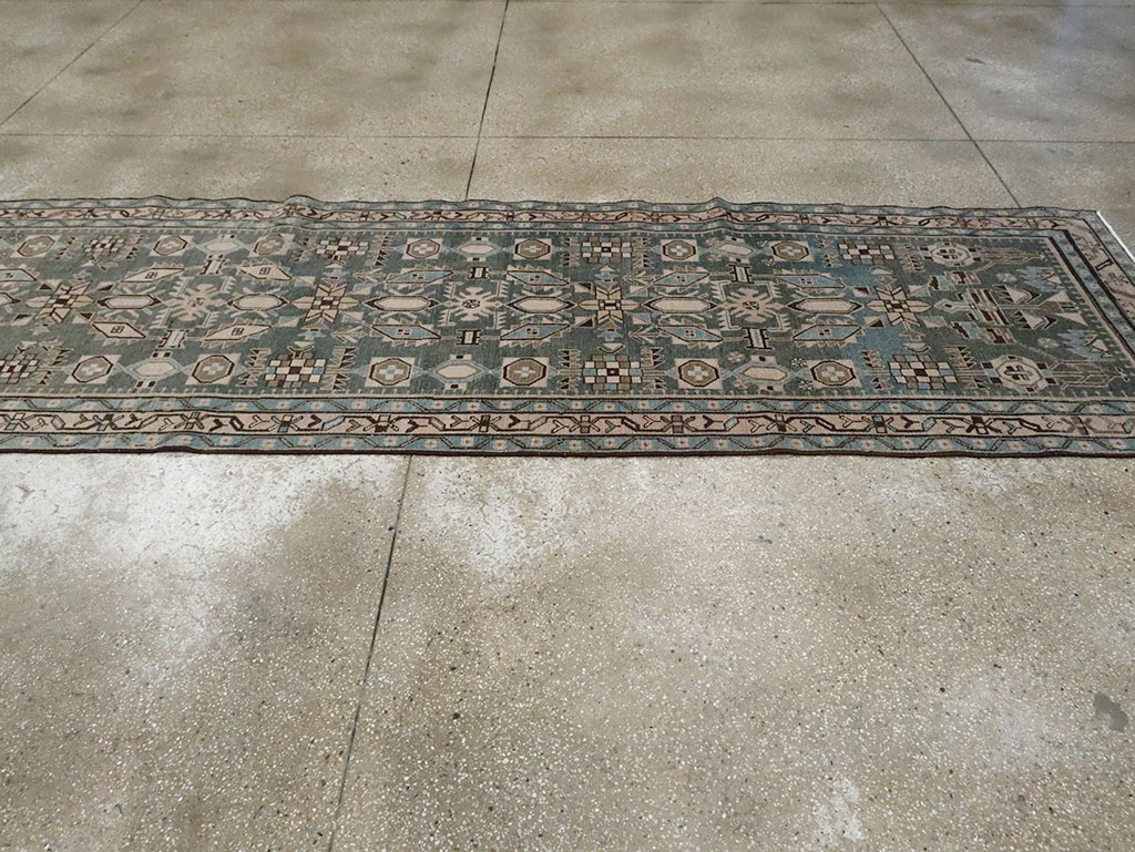 Vintage Persian Malayer Runner, No.29977 - Galerie Shabab