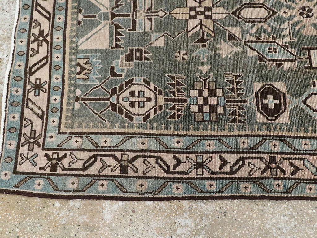 Vintage Persian Malayer Runner, No.29977 - Galerie Shabab