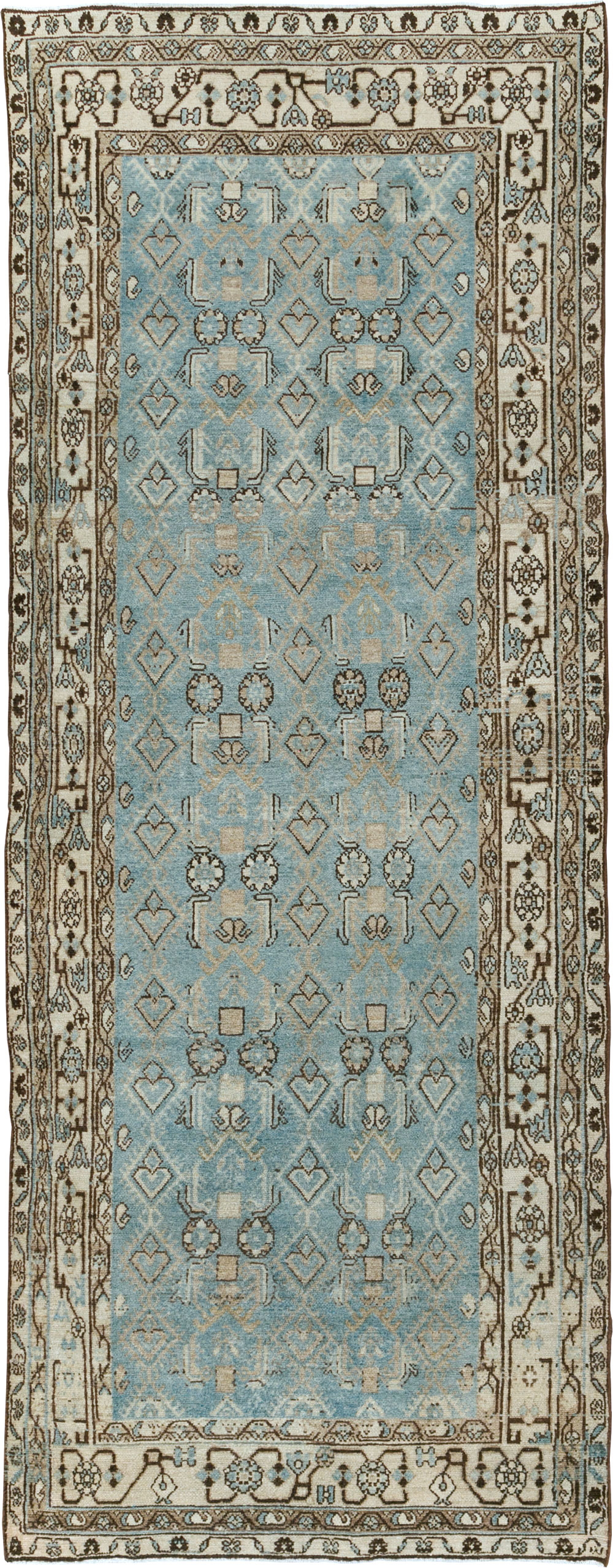 Vintage Persian Malayer Runner, No.29978 - Galerie Shabab