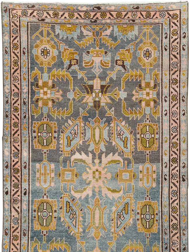 Vintage Persian Malayer Runner, No.29979 - Galerie Shabab