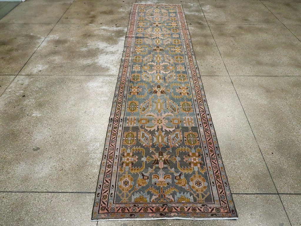 Vintage Persian Malayer Runner, No.29979 - Galerie Shabab