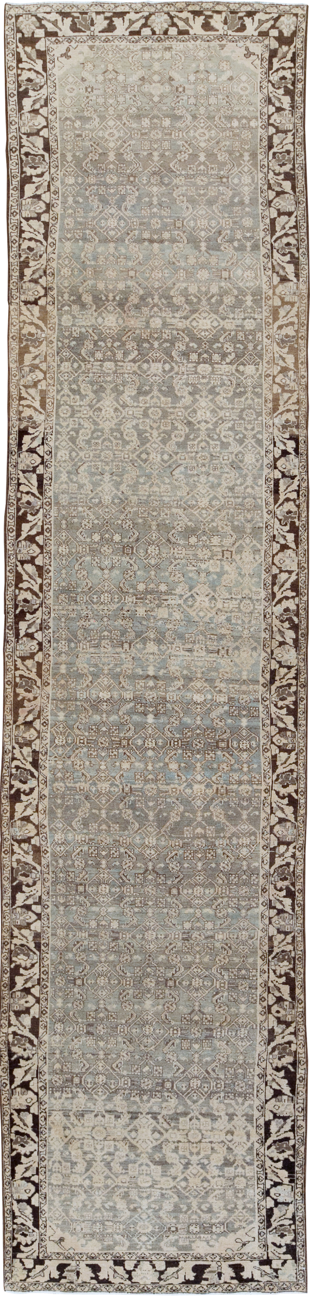 Vintage Persian Malayer Long Runner, No.29980 - Galerie Shabab