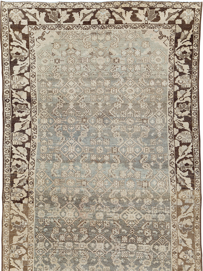 Vintage Persian Malayer Long Runner, No.29980 - Galerie Shabab