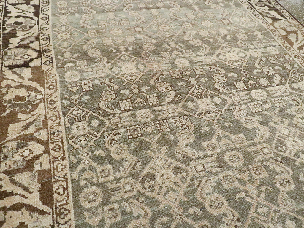 Vintage Persian Malayer Long Runner, No.29980 - Galerie Shabab