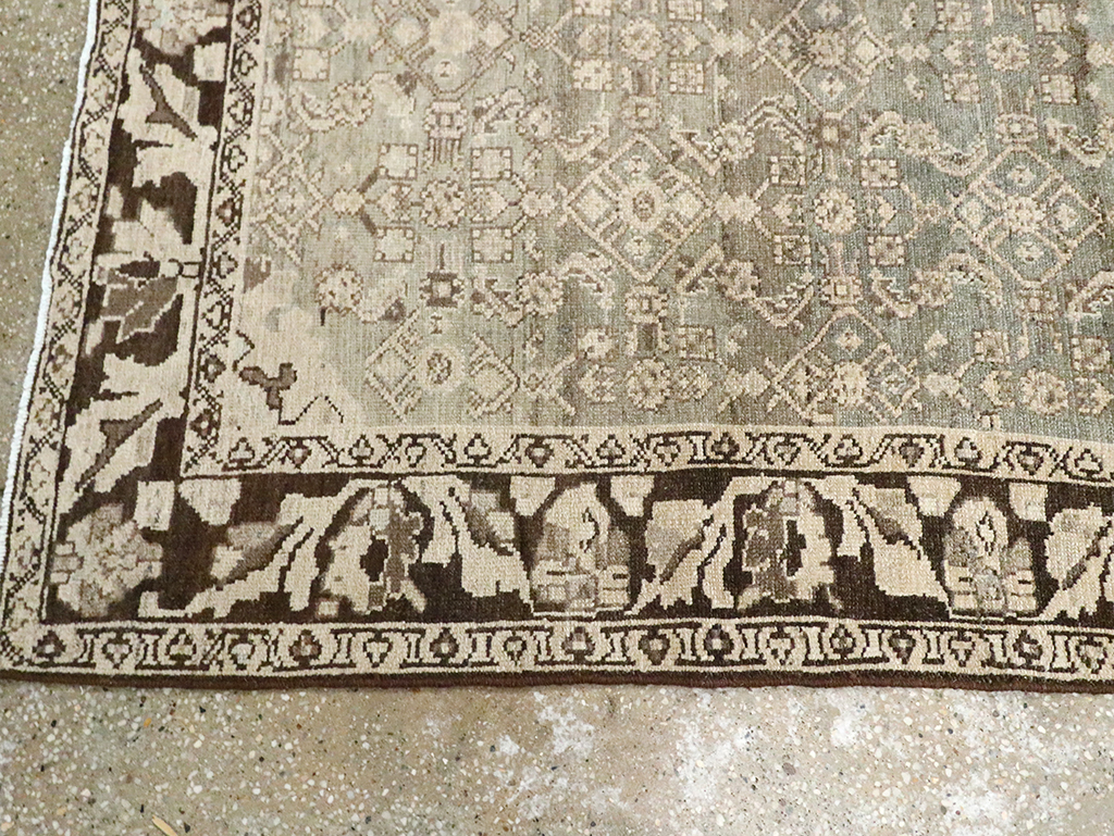 Vintage Persian Malayer Long Runner, No.29980 - Galerie Shabab