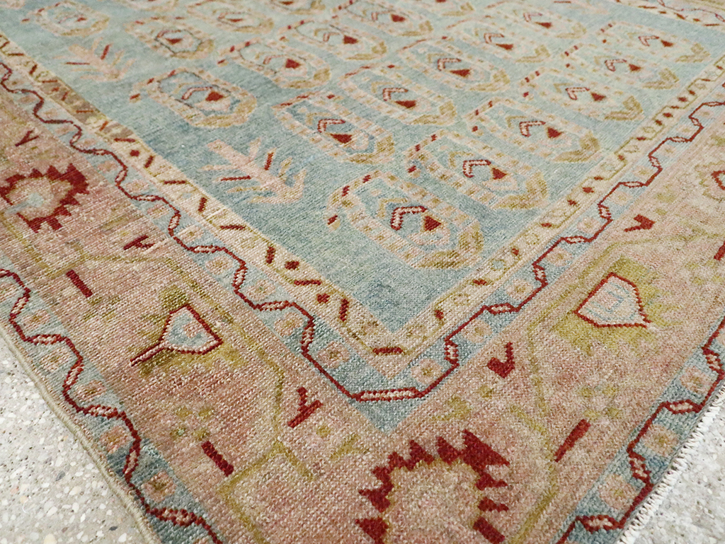 Vintage Persian Malayer Accent Rug, No.29983 - Galerie Shabab