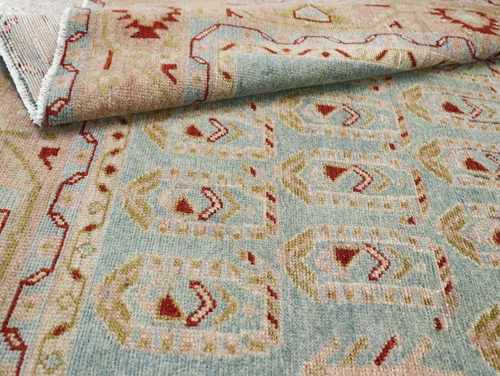 Vintage Persian Malayer Accent Rug, No.29983 - Galerie Shabab