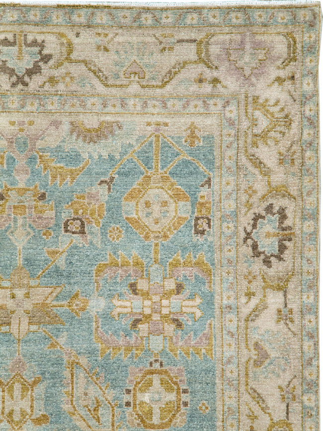 Vintage Persian Malayer Accent Rug, No.29985 - Galerie Shabab