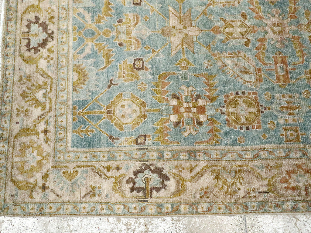 Vintage Persian Malayer Accent Rug, No.29985 - Galerie Shabab