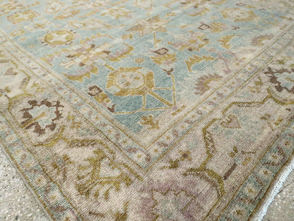 Vintage Persian Malayer Accent Rug, No.29985 - Galerie Shabab