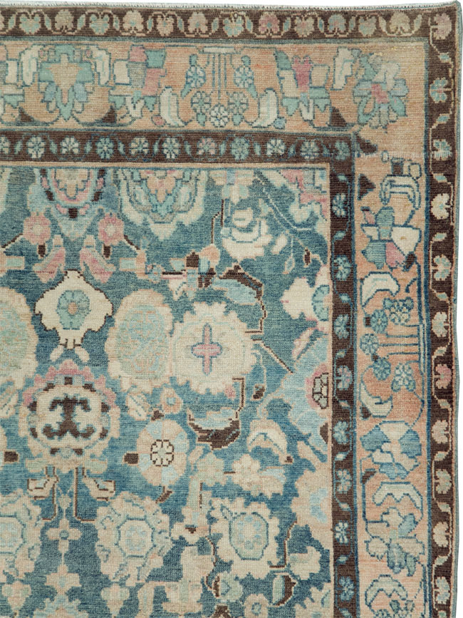 Vintage Persian Malayer Accent Rug, No.29987 - Galerie Shabab