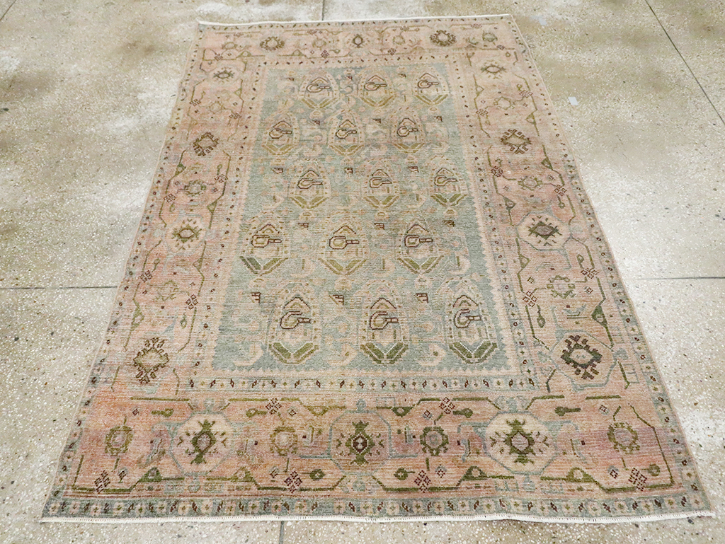 Vintage Persian Malayer Accent Rug, No.29990 - Galerie Shabab