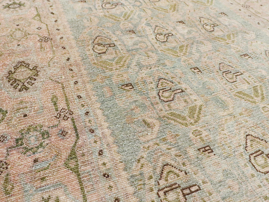 Vintage Persian Malayer Accent Rug, No.29990 - Galerie Shabab