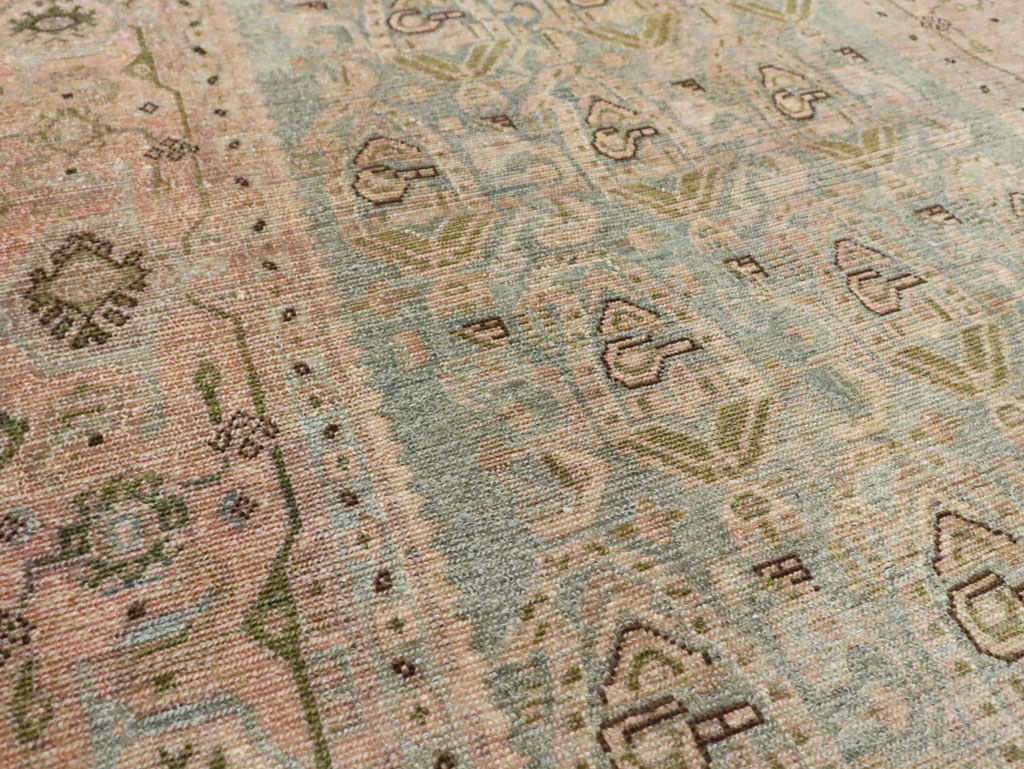 Vintage Persian Malayer Accent Rug, No.29990 - Galerie Shabab