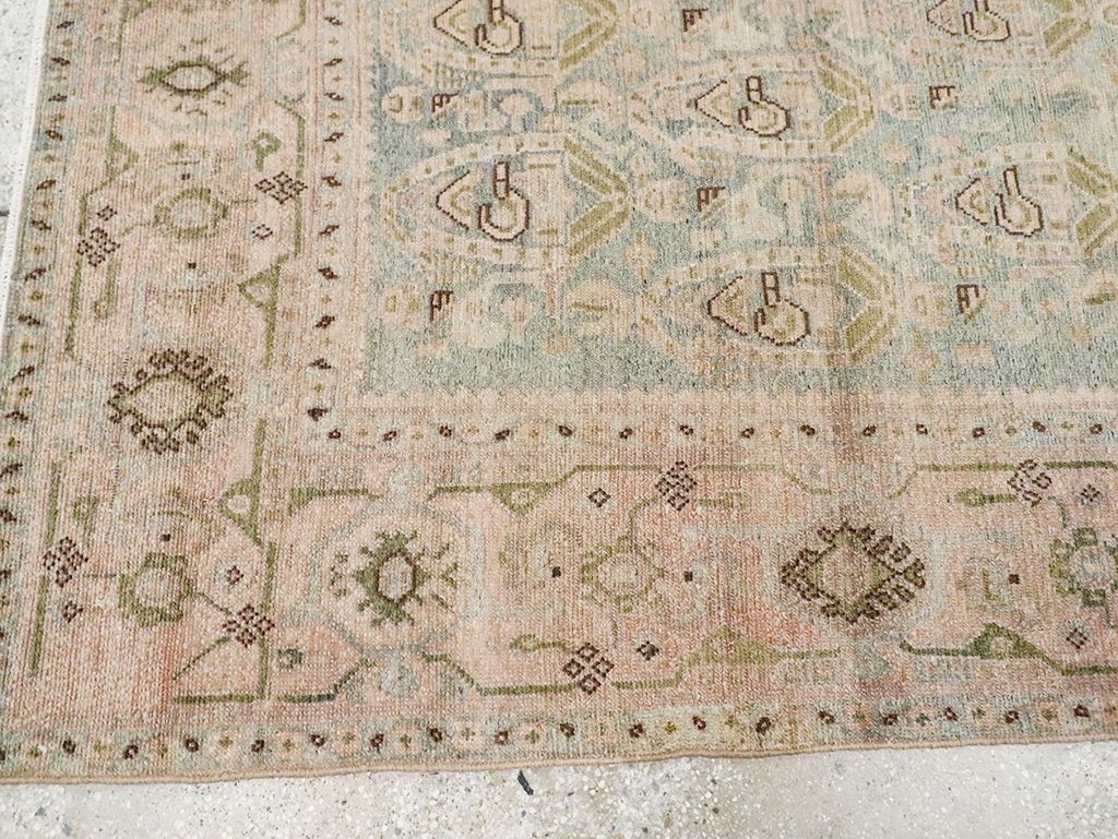 Vintage Persian Malayer Accent Rug, No.29990 - Galerie Shabab