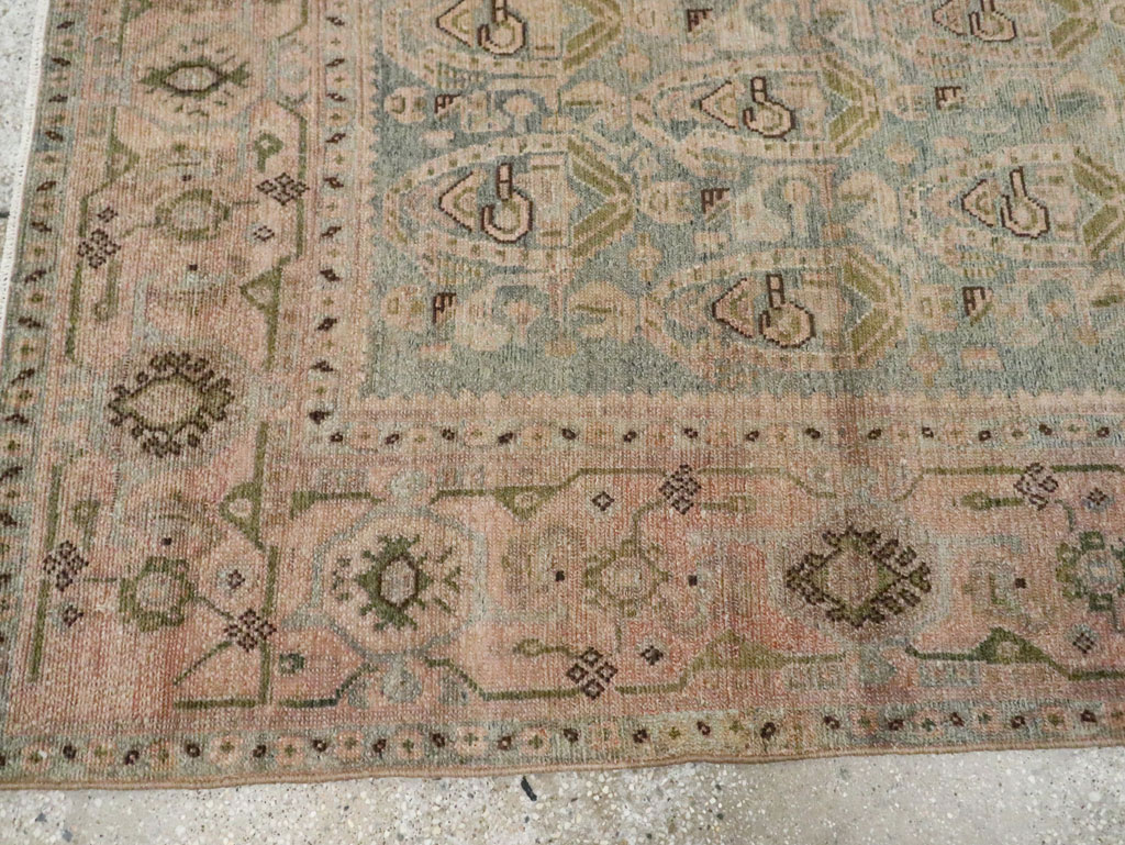 Vintage Persian Malayer Accent Rug, No.29990 - Galerie Shabab