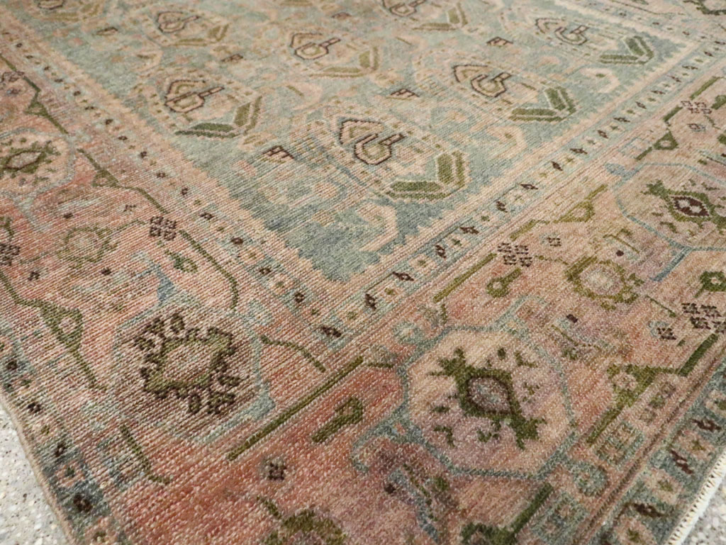 Vintage Persian Malayer Accent Rug, No.29990 - Galerie Shabab