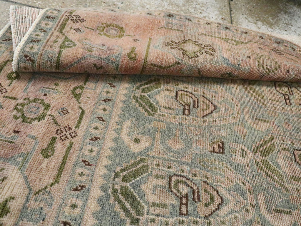 Vintage Persian Malayer Accent Rug, No.29990 - Galerie Shabab