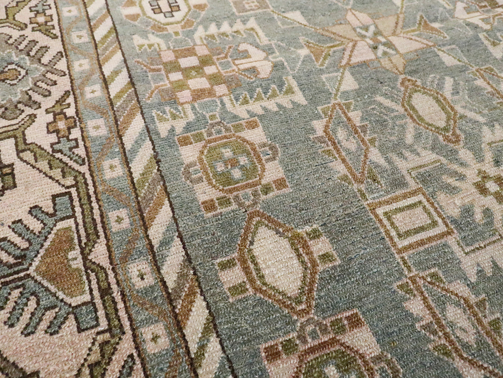 Vintage Persian Malayer Accent Rug, No.29991 - Galerie Shabab