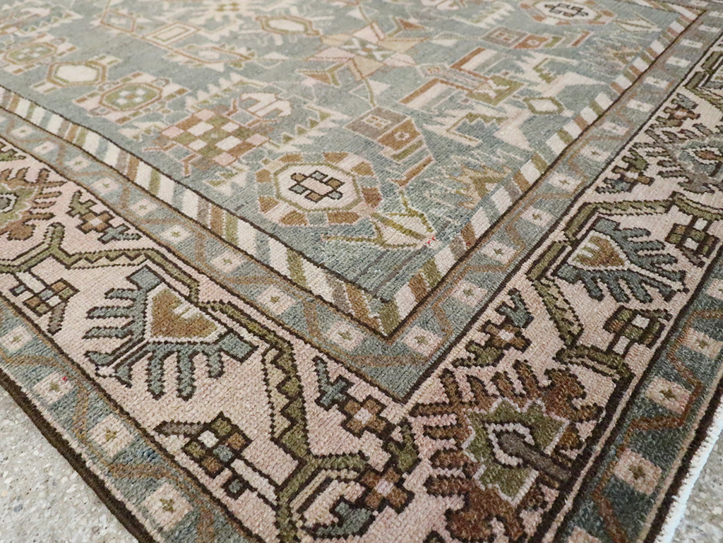 Vintage Persian Malayer Accent Rug, No.29991 - Galerie Shabab