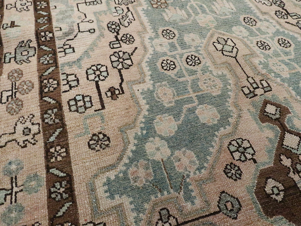 Vintage Persian Malayer Accent Rug, No.29994 - Galerie Shabab