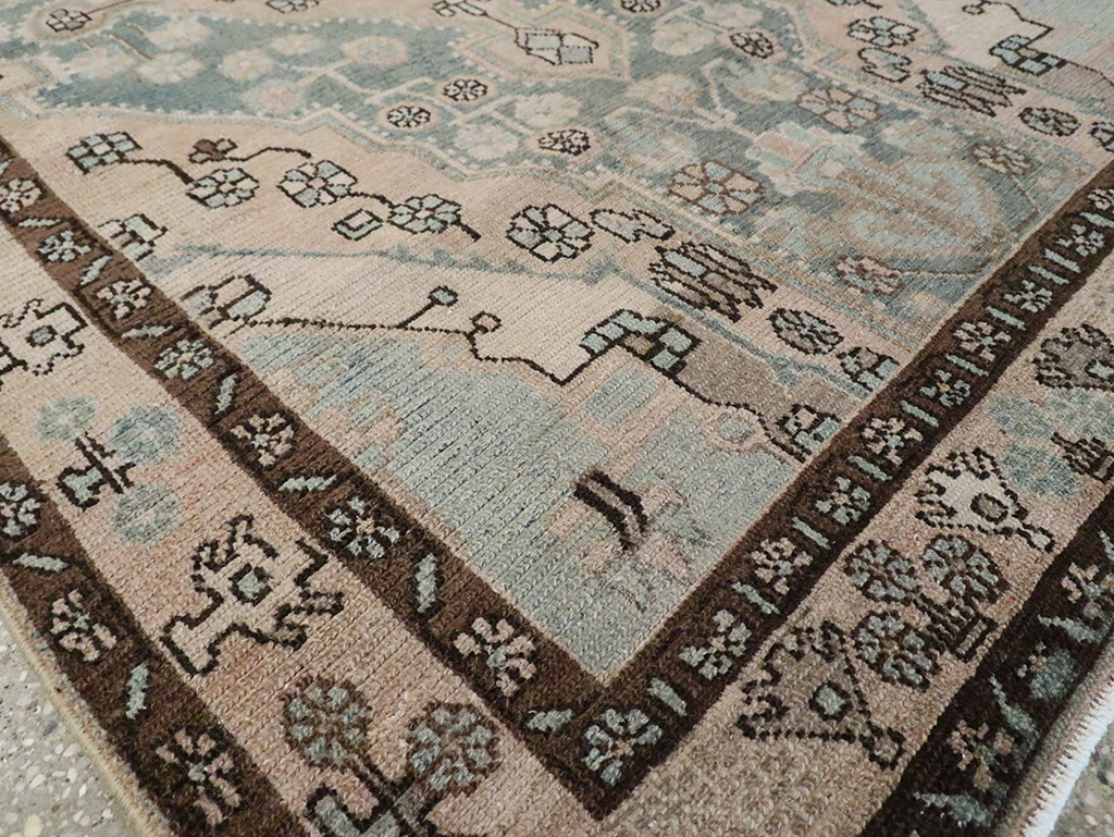 Vintage Persian Malayer Accent Rug, No.29994 - Galerie Shabab
