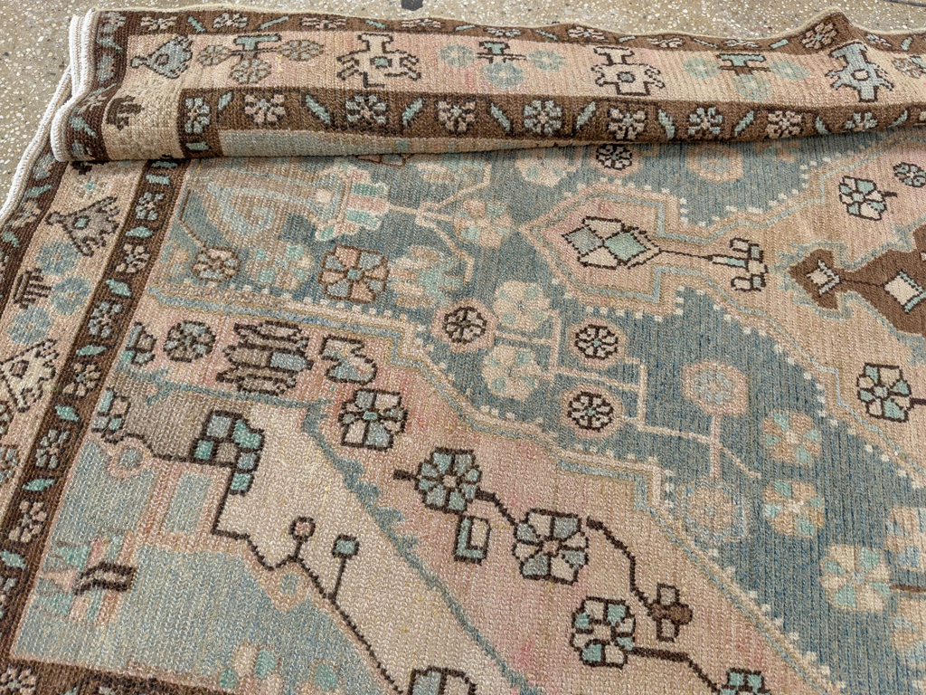Vintage Persian Malayer Accent Rug, No.29994 - Galerie Shabab