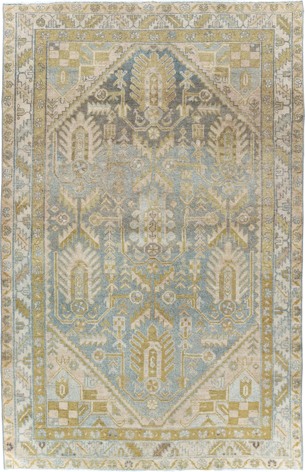 Vintage Persian Malayer Rug, No.29995 - Galerie Shabab
