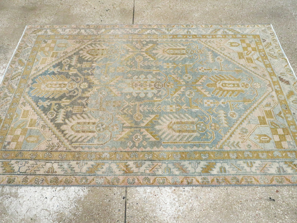 Vintage Persian Malayer Rug, No.29995 - Galerie Shabab