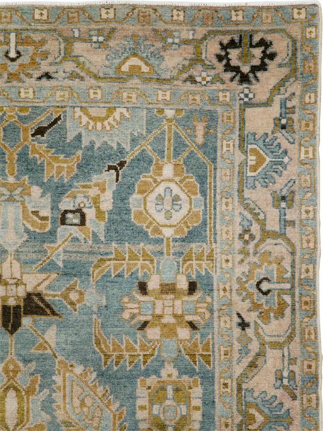 Vintage Persian Malayer Accent Rug, No.29996 - Galerie Shabab