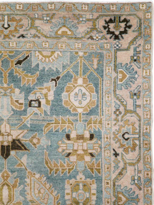 Vintage Persian Malayer Accent Rug, No.29996 - Galerie Shabab