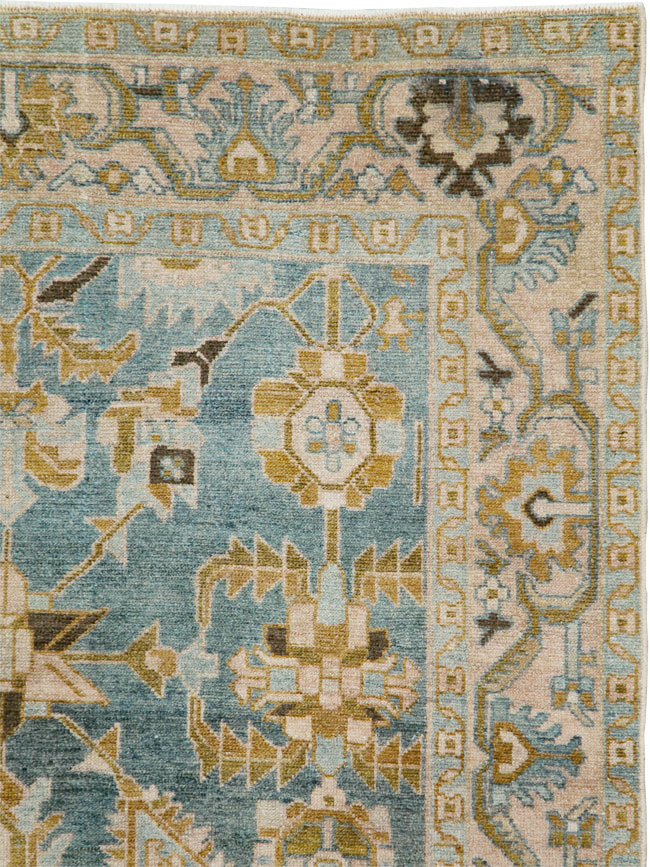 Vintage Persian Malayer Accent Rug, No.29996 - Galerie Shabab