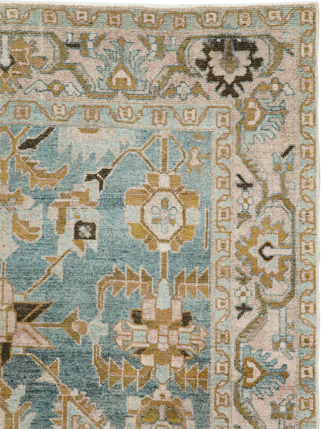Vintage Persian Malayer Accent Rug, No.29996 - Galerie Shabab