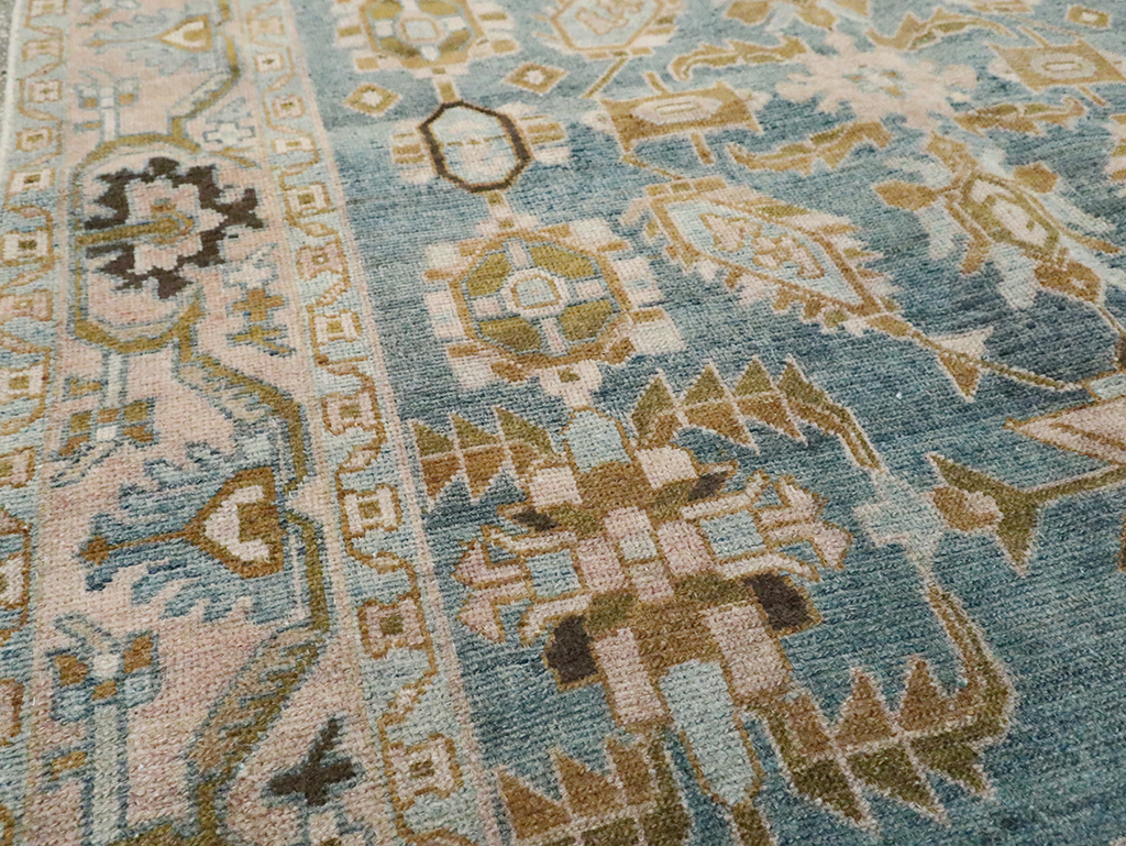 Vintage Persian Malayer Accent Rug, No.29996 - Galerie Shabab
